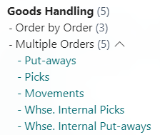 Multiple Orders